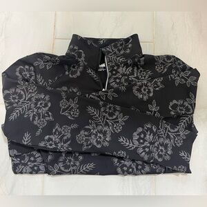 Avia Women’s Black Floral Active Pullover | Size L (12–14)